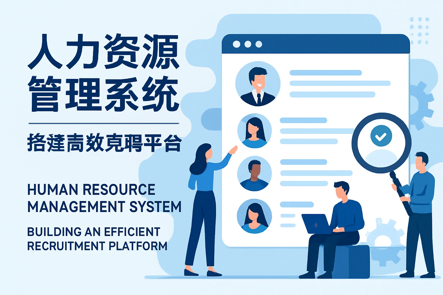 人力资源管理系统——搭建高效竞聘平台