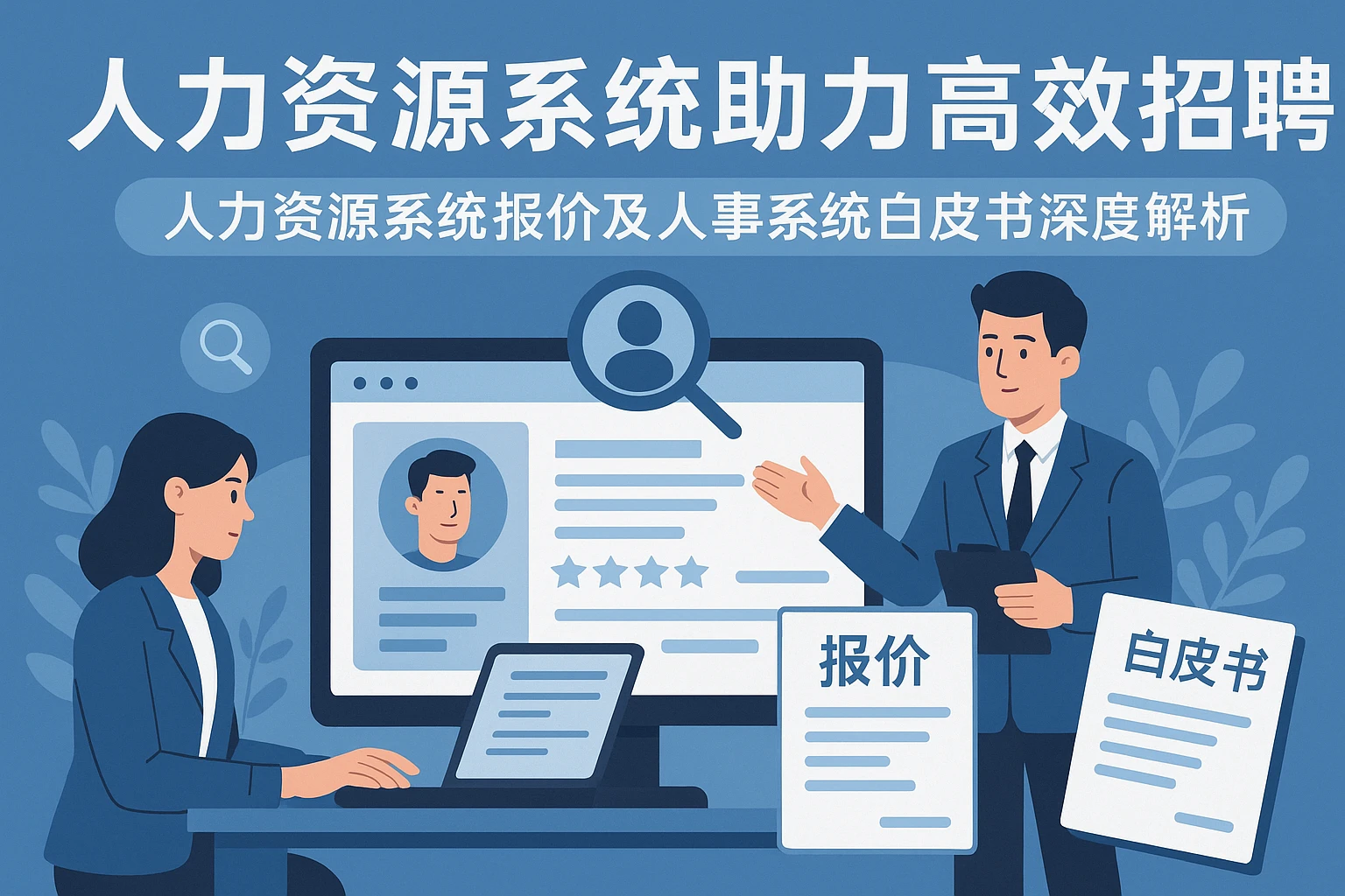 人力资源系统助力高效招聘——人力资源系统报价及人事系统白皮书深度解析