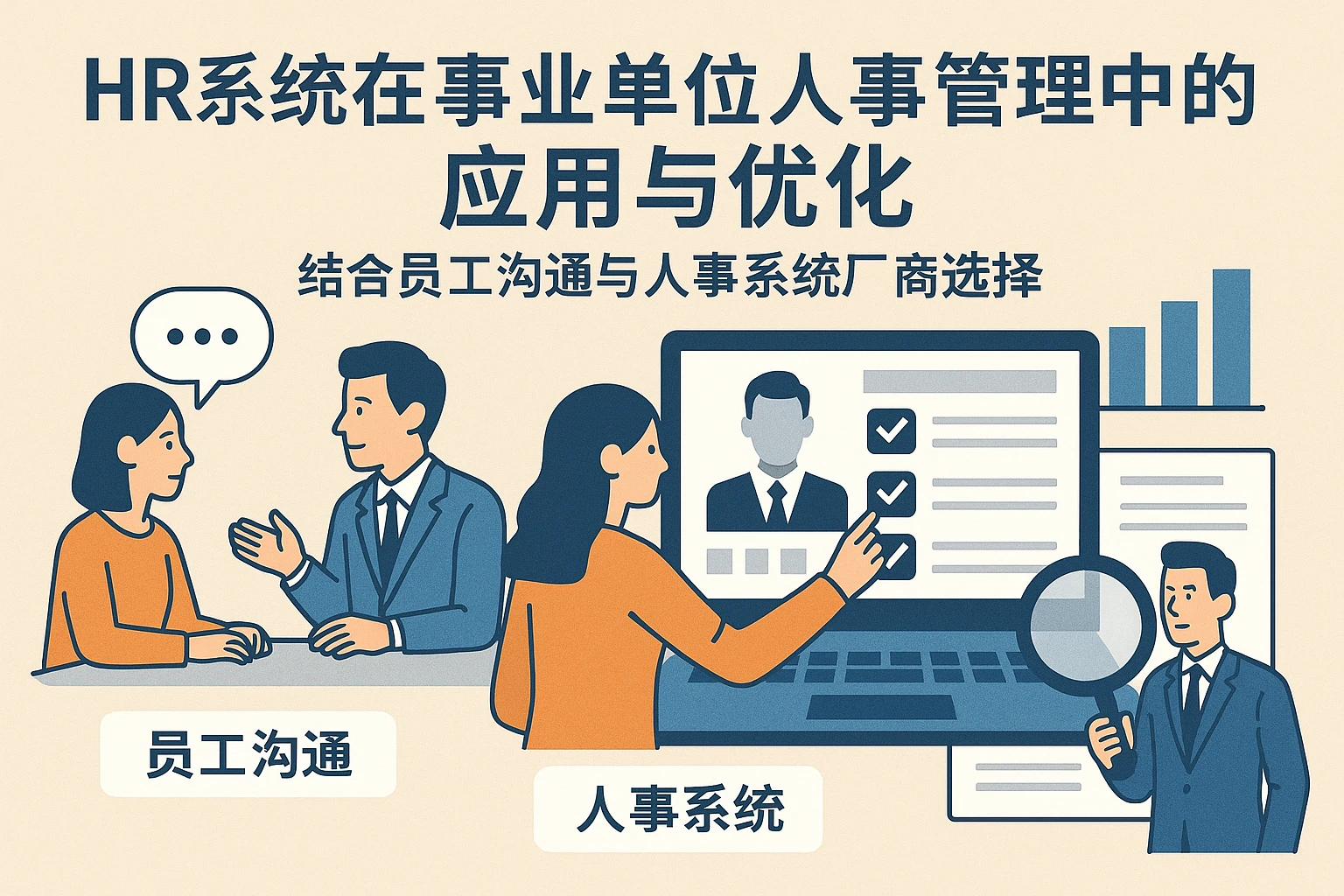 HR系统在事业单位人事管理中的应用与优化：结合员工沟通与人事系统厂商选择