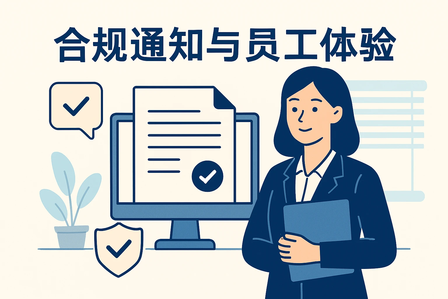 合规通知与员工体验