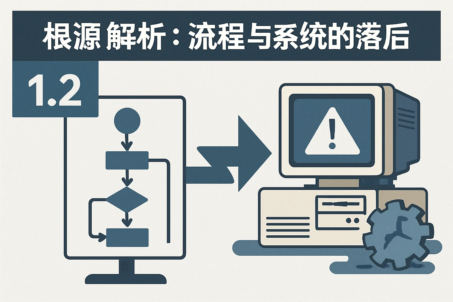 1.2 根源解析：流程与系统的落后