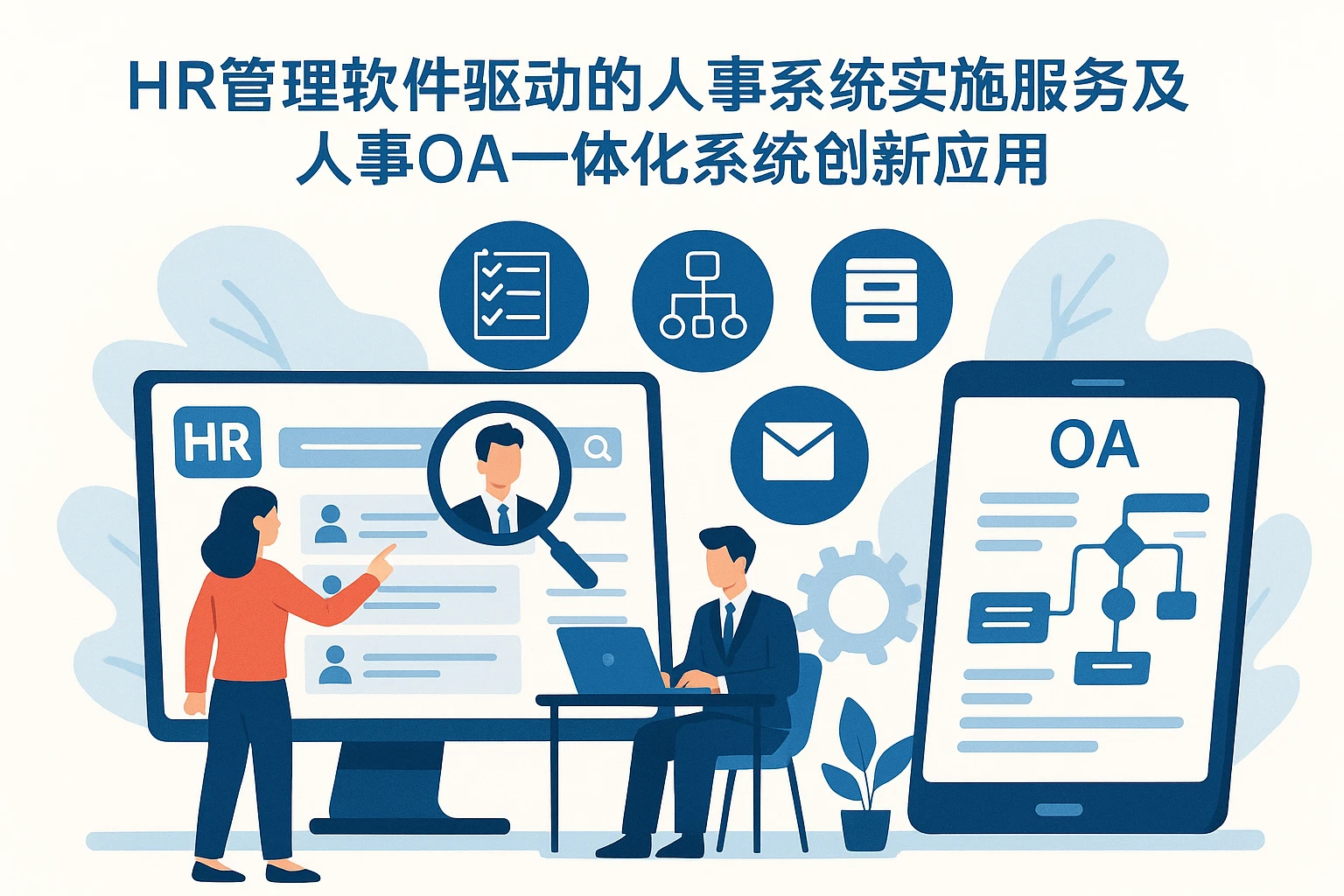 HR管理软件驱动的人事系统实施服务及人事OA一体化系统创新应用