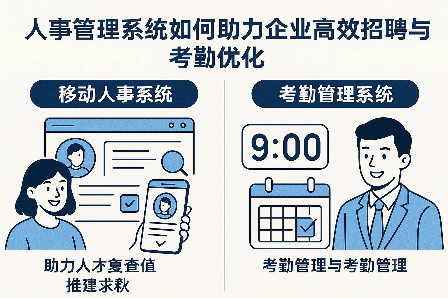 人事管理系统如何助力企业高效招聘与考勤优化：移动人事系统与考勤管理系统的深度解析