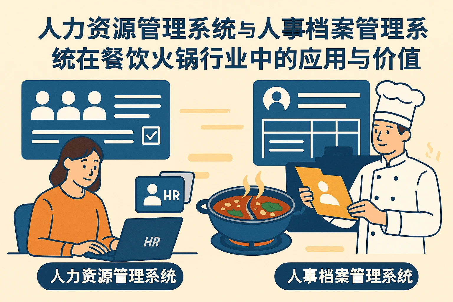 人力资源管理系统与人事档案管理系统在餐饮火锅行业中的应用与价值