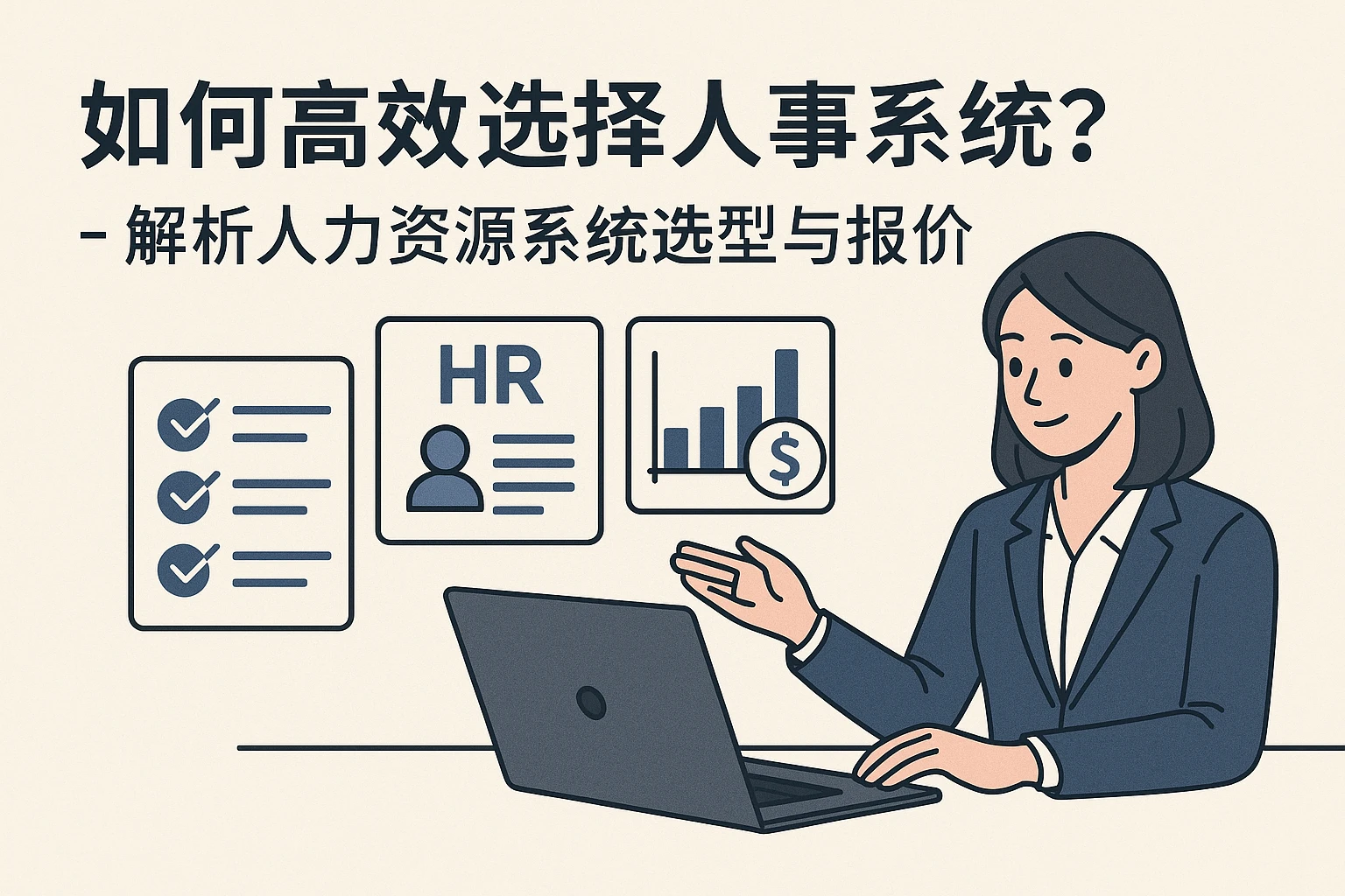 如何高效选择人事系统？—解析人力资源系统选型与报价