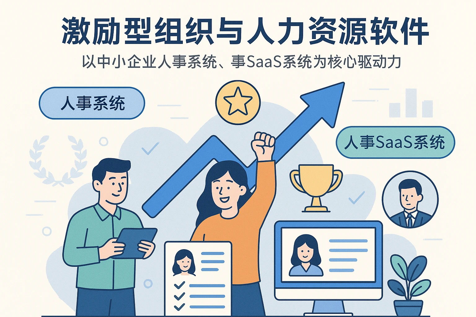 激励型组织与人力资源软件：以中小企业人事系统、人事SaaS系统为核心驱动力