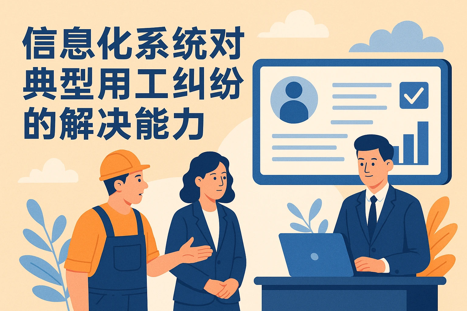 信息化系统对典型用工纠纷的解决能力