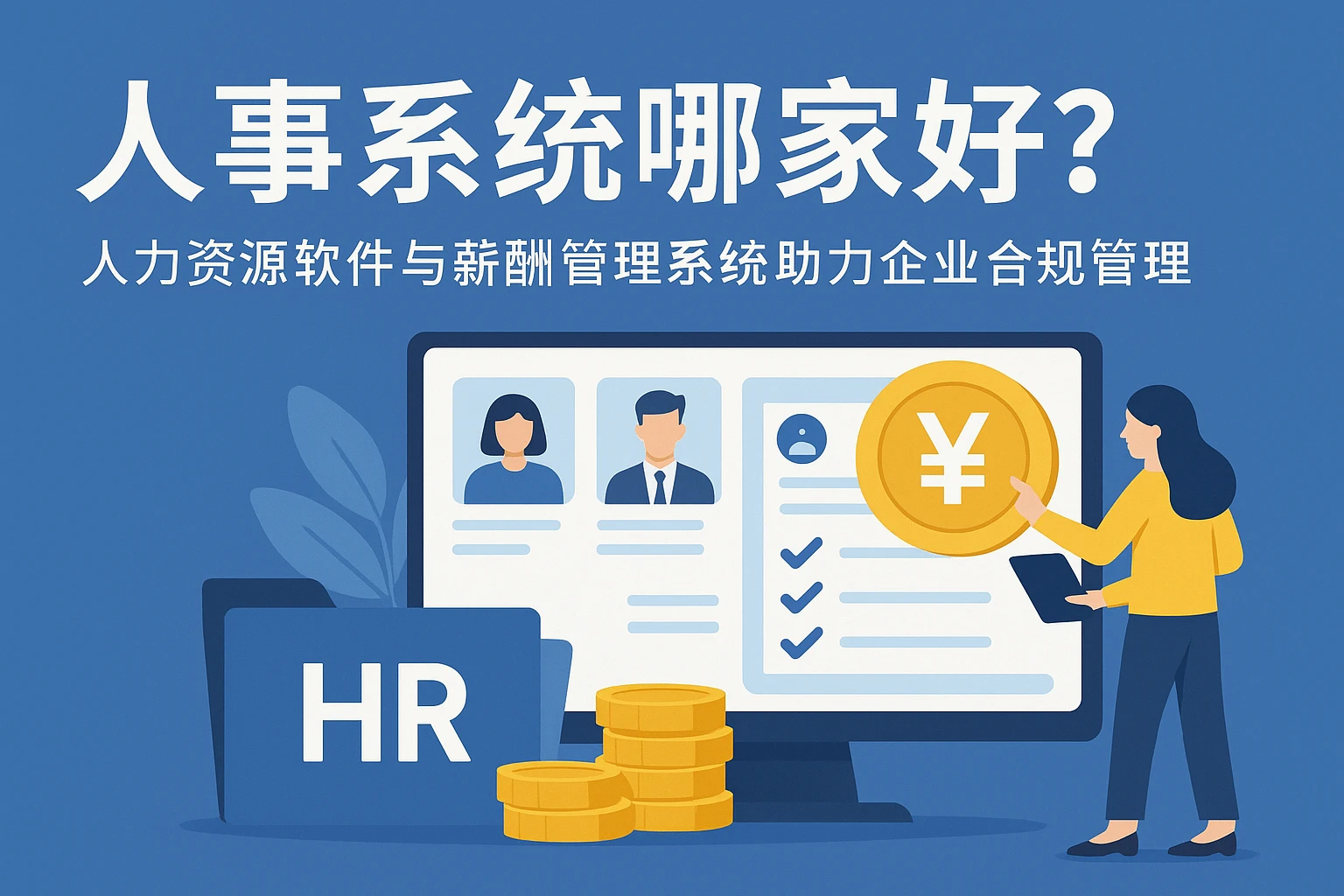 人事系统哪家好？人力资源软件与薪酬管理系统助力企业合规管理