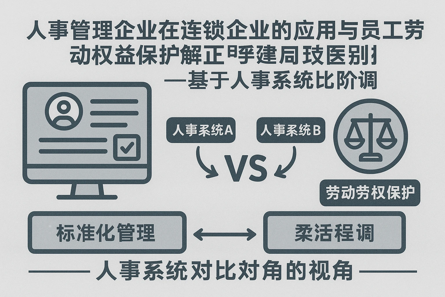 人事管理系统在连锁企业的应用与员工劳动权益保护探析——基于人事系统对比的视角