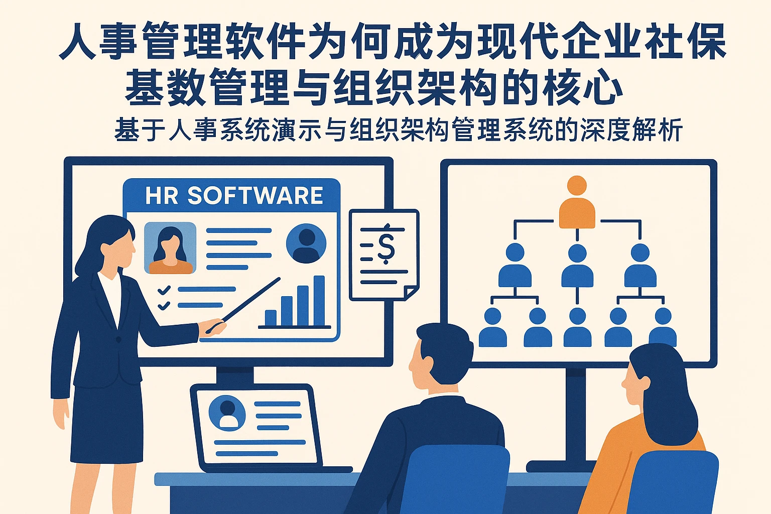 人事管理软件为何成为现代企业社保基数管理与组织架构的核心——基于人事系统演示与组织架构管理系统的深度解析