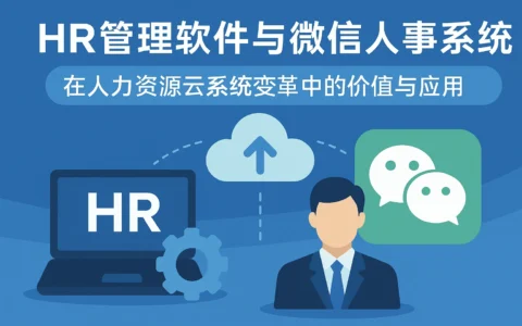 HR管理软件与微信人事系统在人力资源云系统变革中的价值与应用
