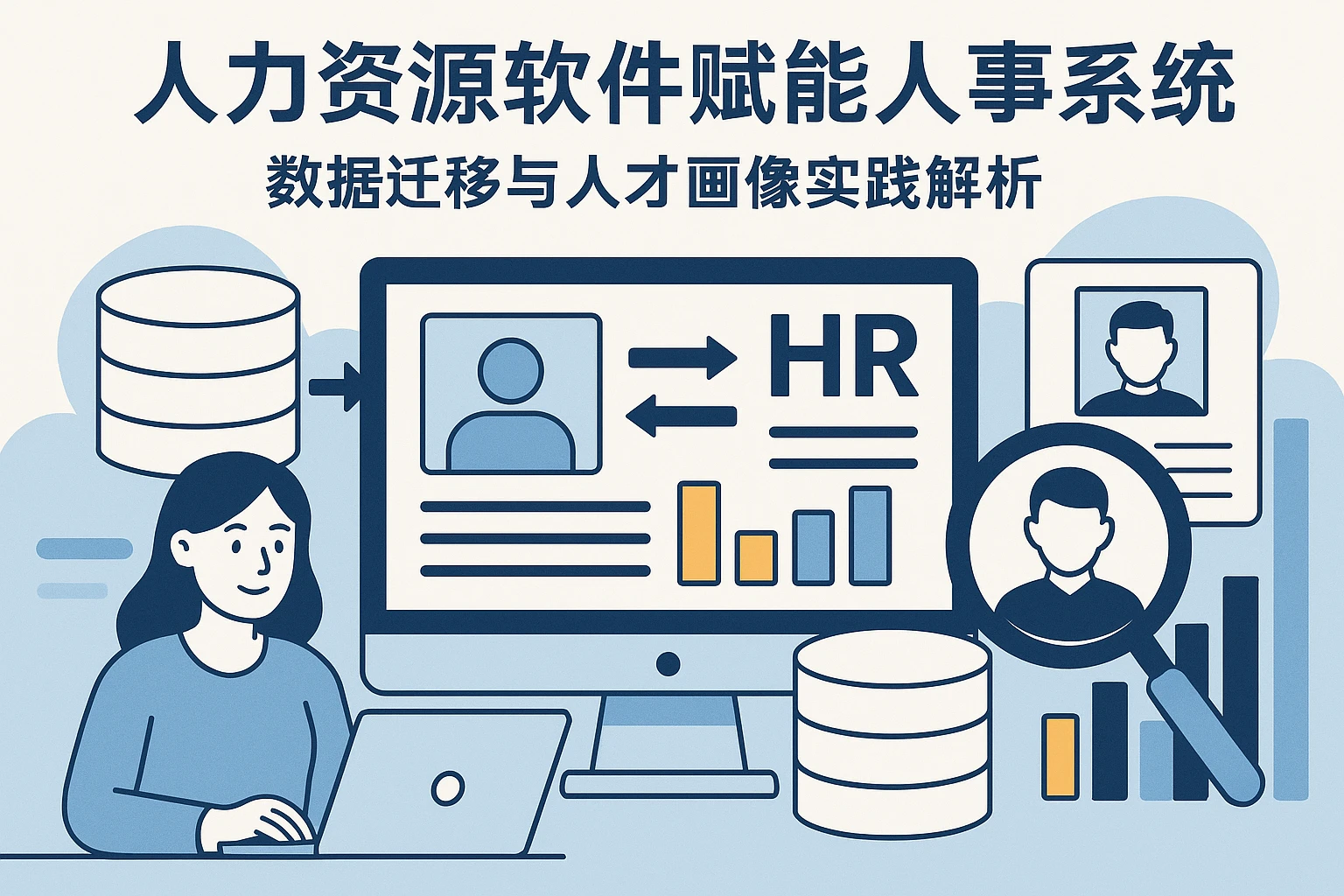 人力资源软件赋能人事系统：数据迁移与人才画像实践解析
