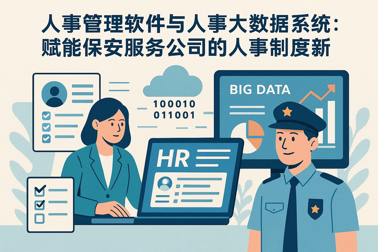 人事管理软件与人事大数据系统：赋能保安服务公司的人事制度创新