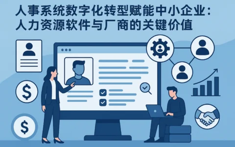 人事系统数字化转型赋能中小企业：人力资源软件与厂商的关键价值