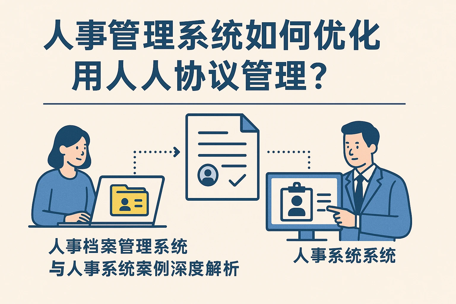 人事管理系统如何优化用人协议管理？——人事档案管理系统与人事系统案例深度解析