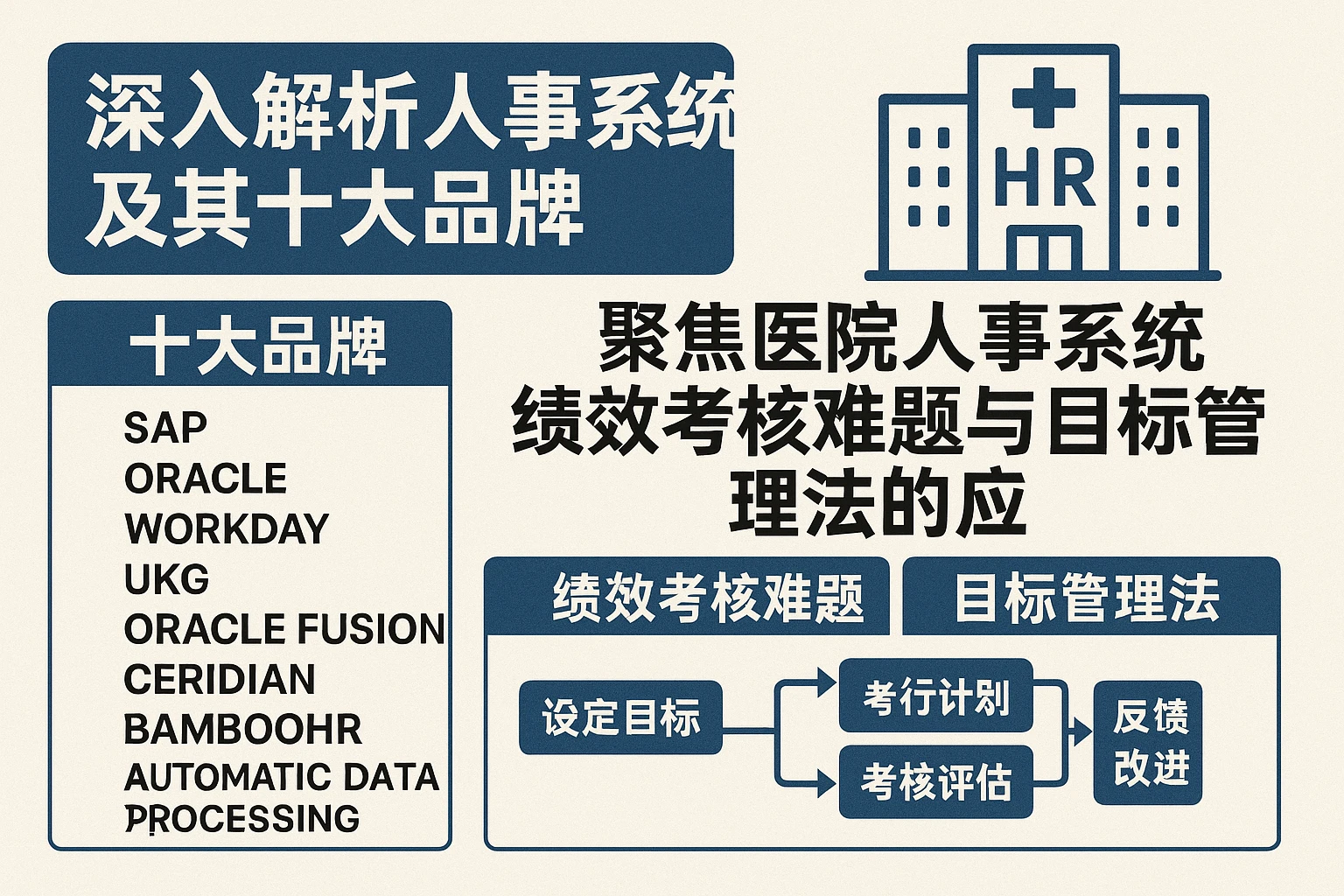 深入解析人事系统及其十大品牌，聚焦医院人事系统绩效考核难题与目标管理法的应用
