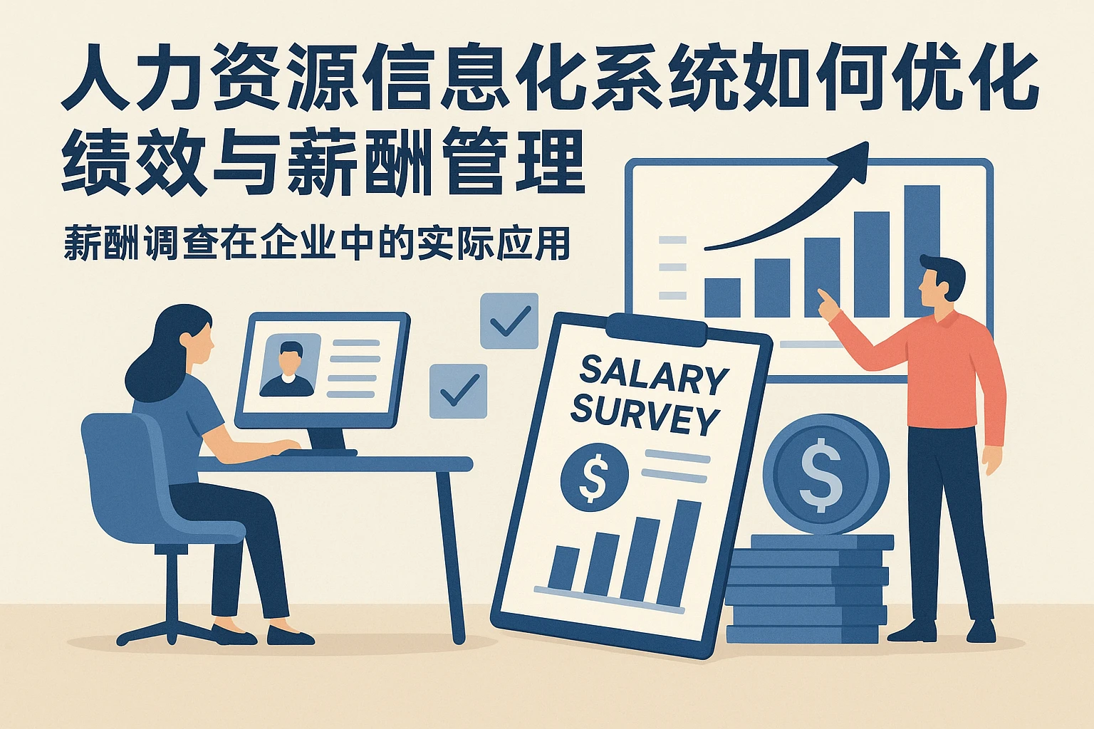 人力资源信息化系统如何优化绩效与薪酬管理 —— 薪酬调查在企业中的实际应用