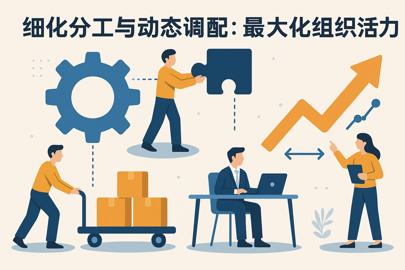 细化分工与动态调配：最大化组织活力