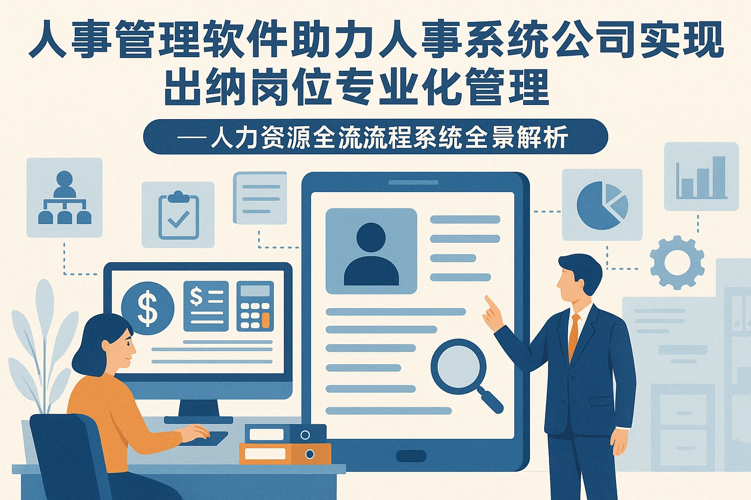 人事管理软件助力人事系统公司实现出纳岗位专业化管理——人力资源全流程系统全景解析