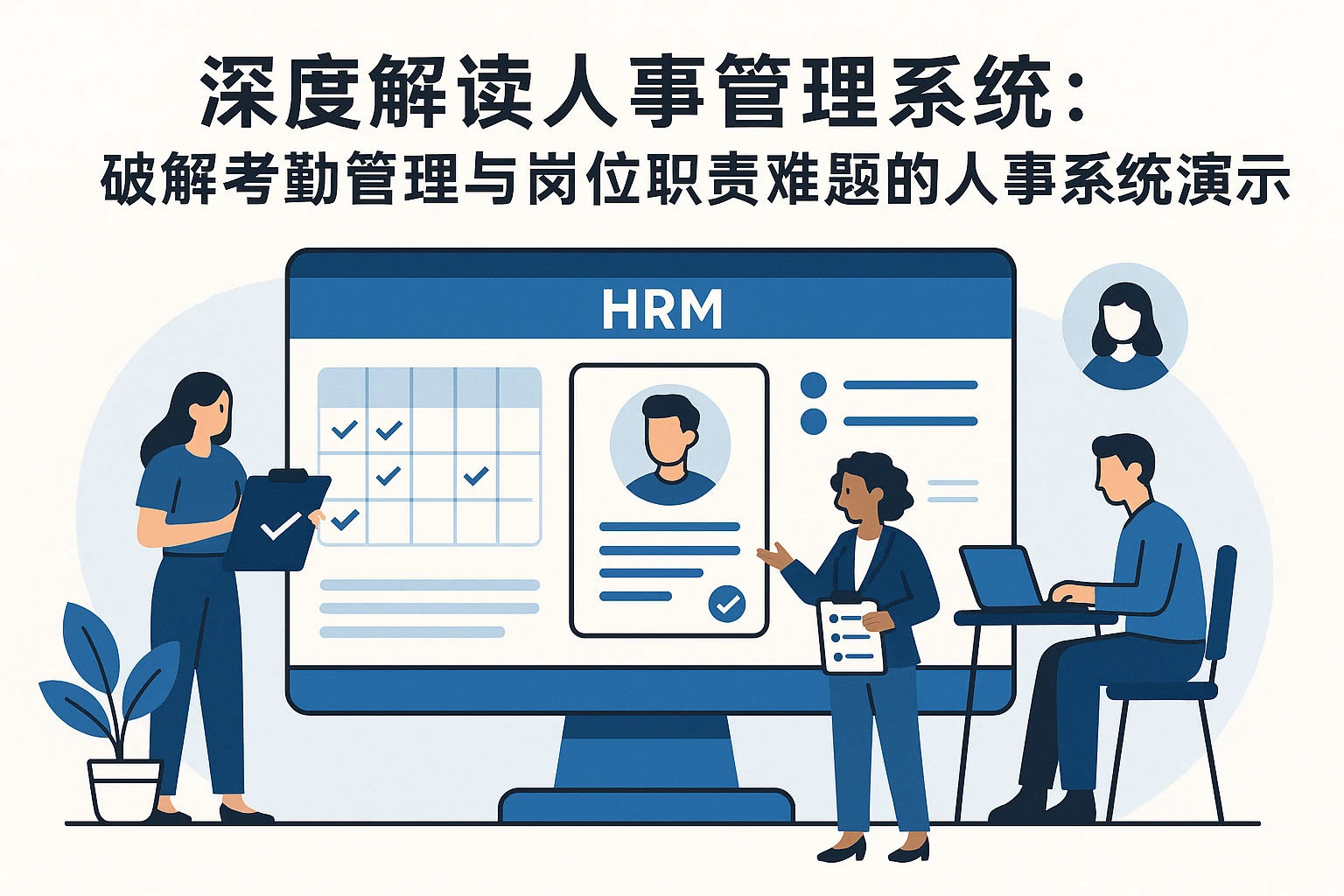 深度解读人事管理系统:破解考勤管理与岗位职责难题的人事系统演示