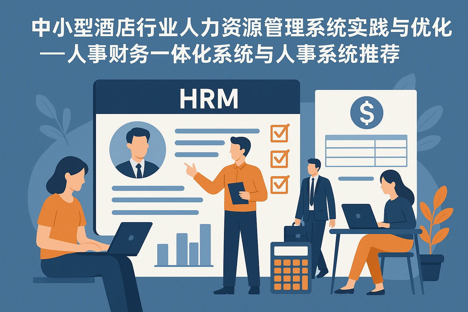 中小型酒店行业人力资源管理系统实践与优化——人事财务一体化系统与人事系统推荐