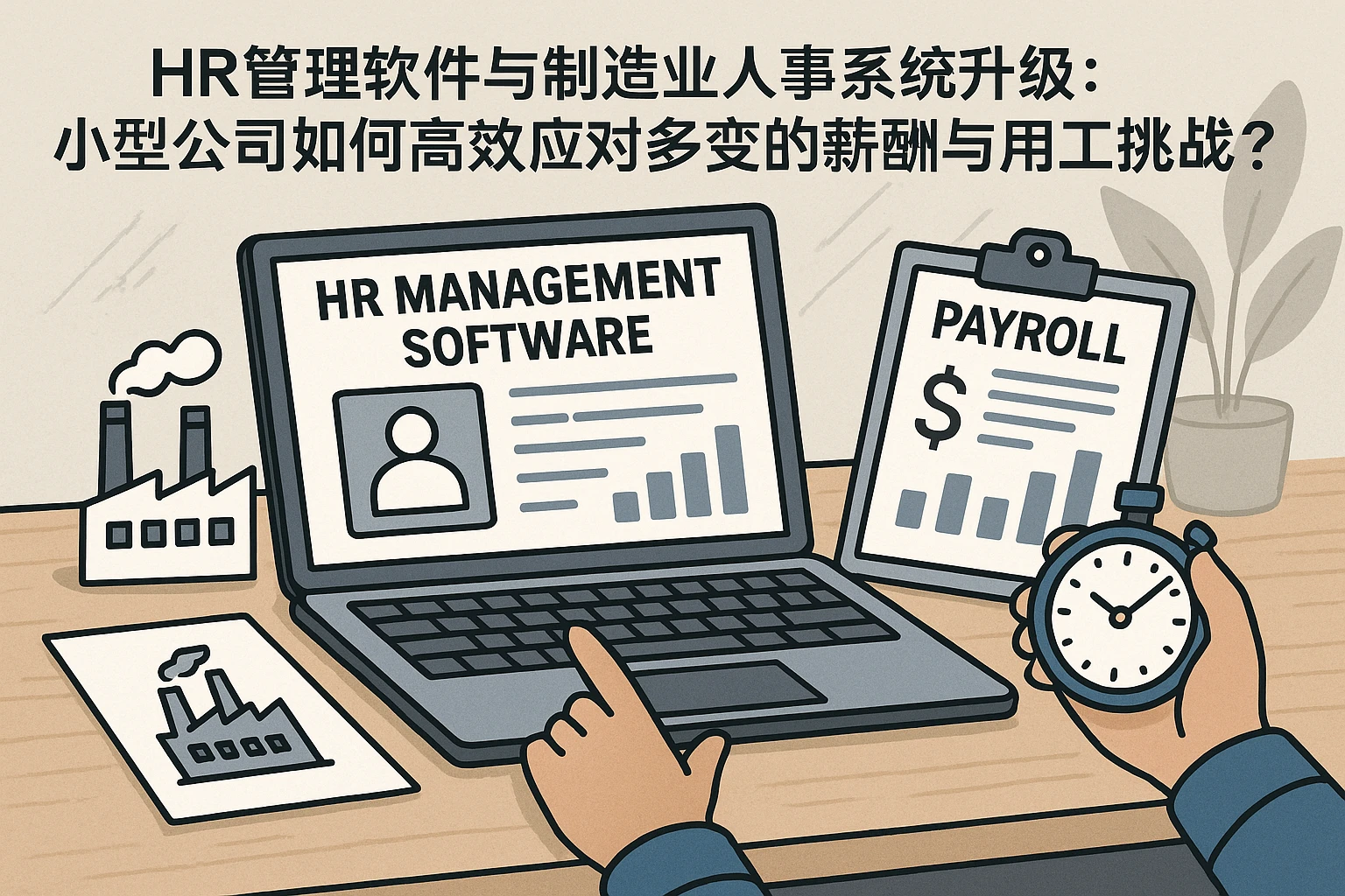 HR管理软件与制造业人事系统升级：小型公司如何高效应对多变的薪酬与用工挑战？