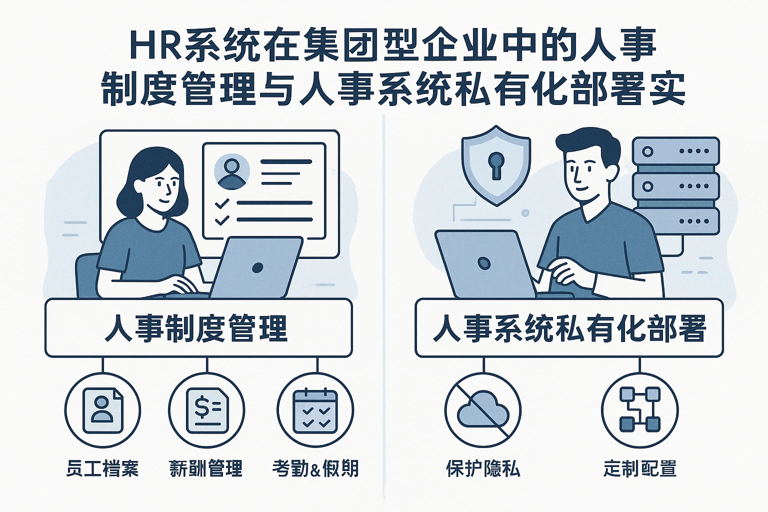 HR系统在集团型企业中的人事制度管理与人事系统私有化部署实践