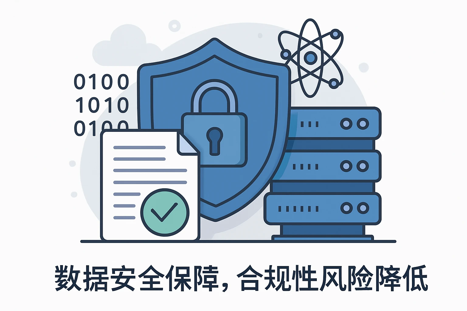 2. 数据安全保障，合规性风险降低