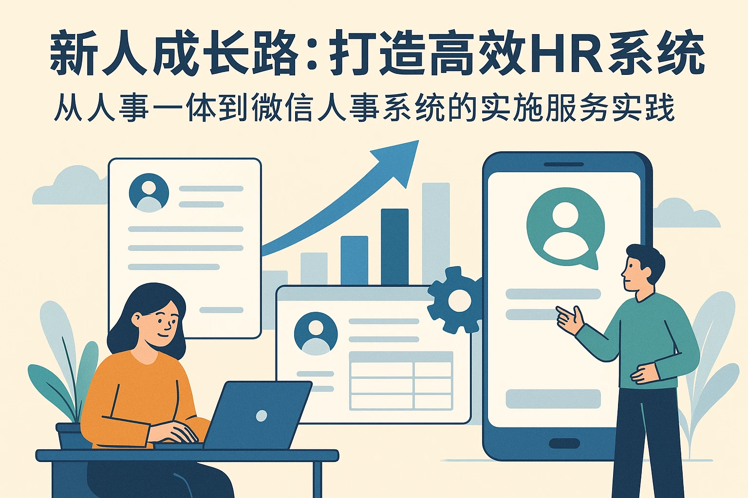 新人成长路：打造高效HR系统——从人事一体到微信人事系统的实施服务实践