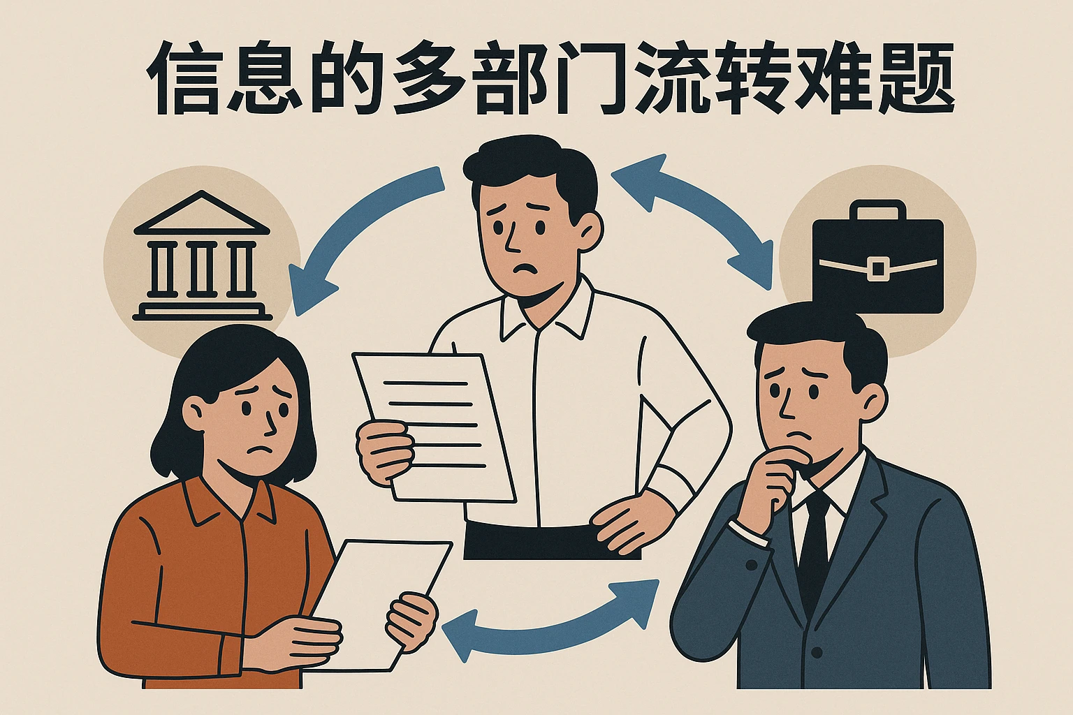 信息的多部门流转难题