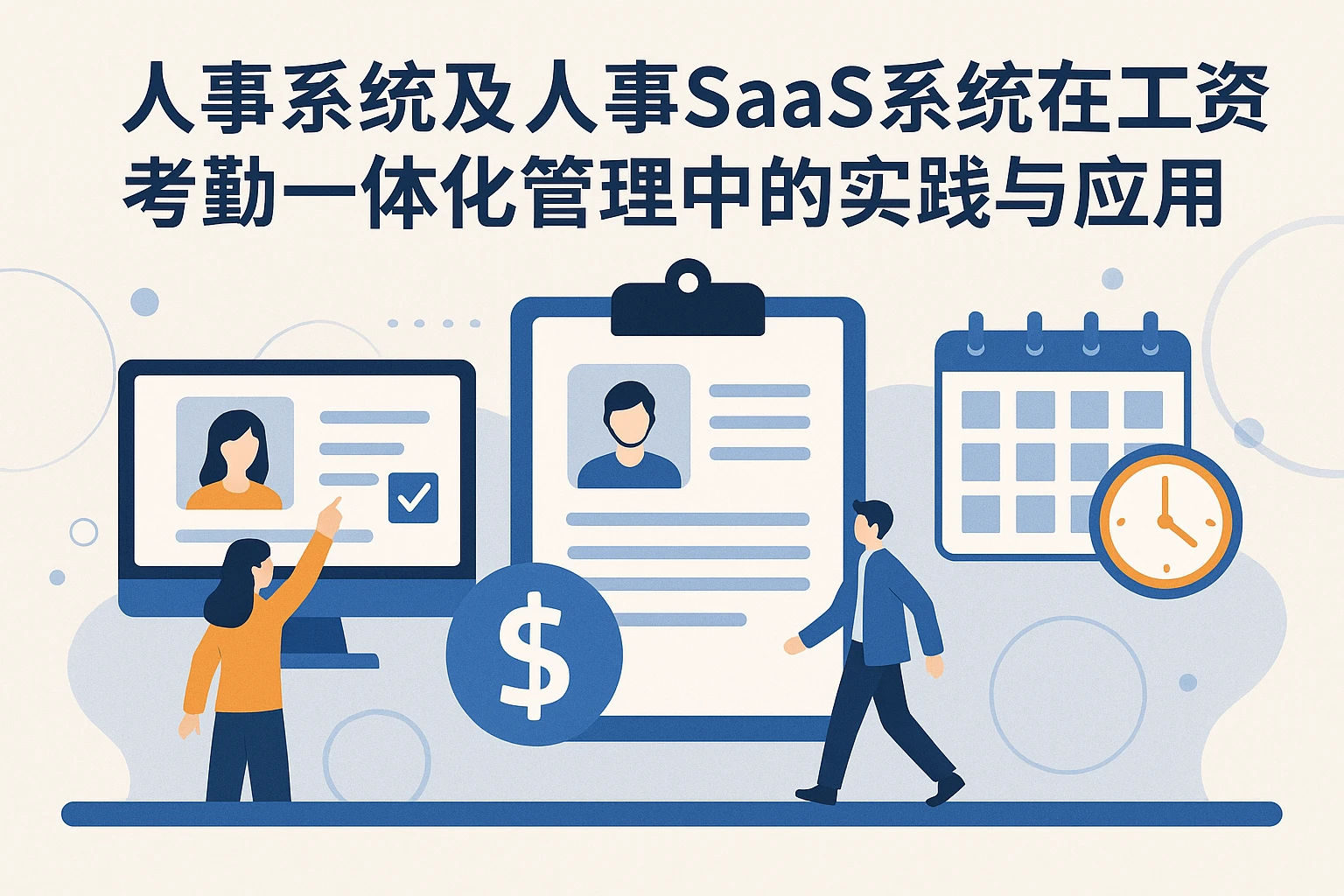 人事系统及人事SaaS系统在工资考勤一体化管理中的实践与应用探析