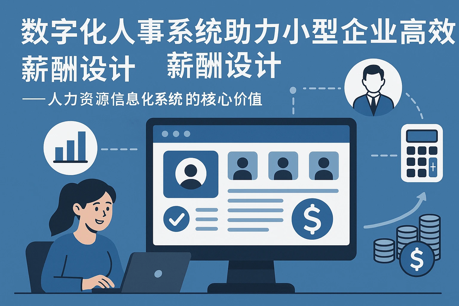 数字化人事系统助力小型企业高效薪酬设计——人力资源信息化系统的核心价值