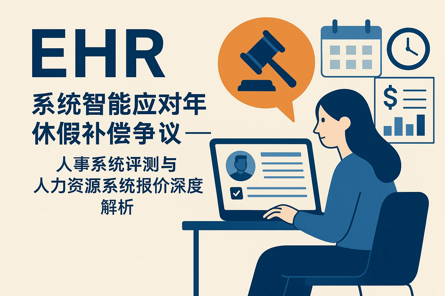 EHR系统智能应对年休假补偿争议 —— 人事系统评测与人力资源系统报价深度解析
