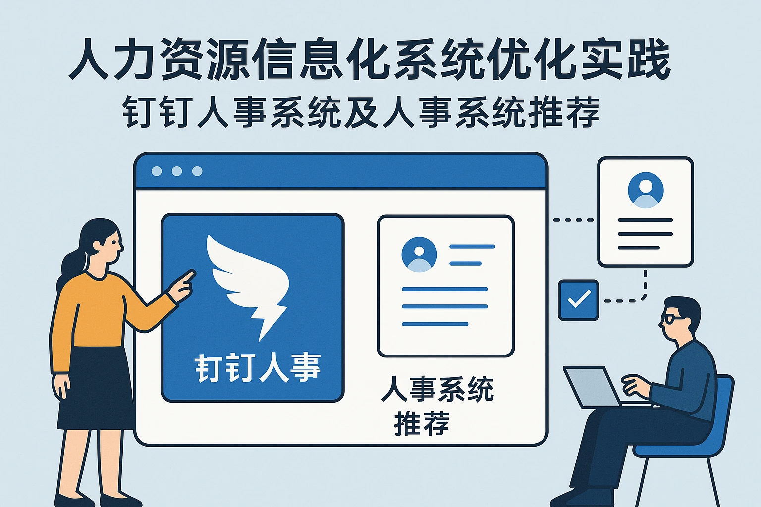 人力资源信息化系统优化实践：钉钉人事系统及人事系统推荐