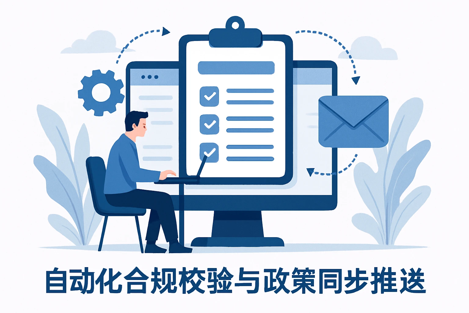 自动化合规校验与政策同步推送