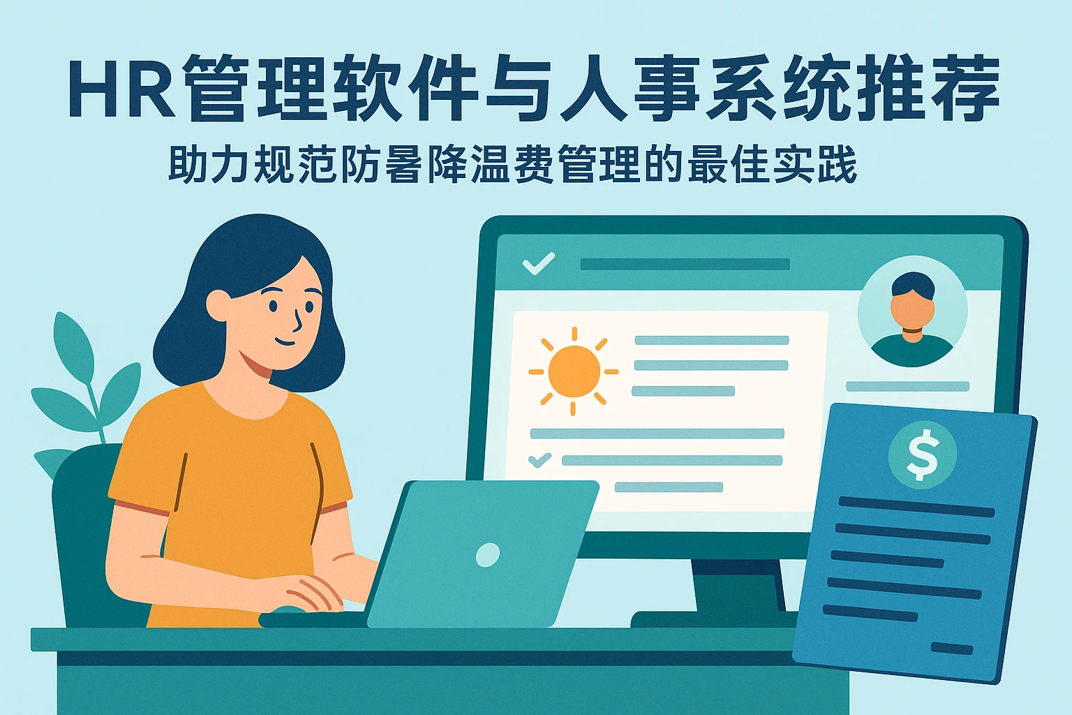 HR管理软件与人事系统推荐：助力规范防暑降温费管理的最佳实践