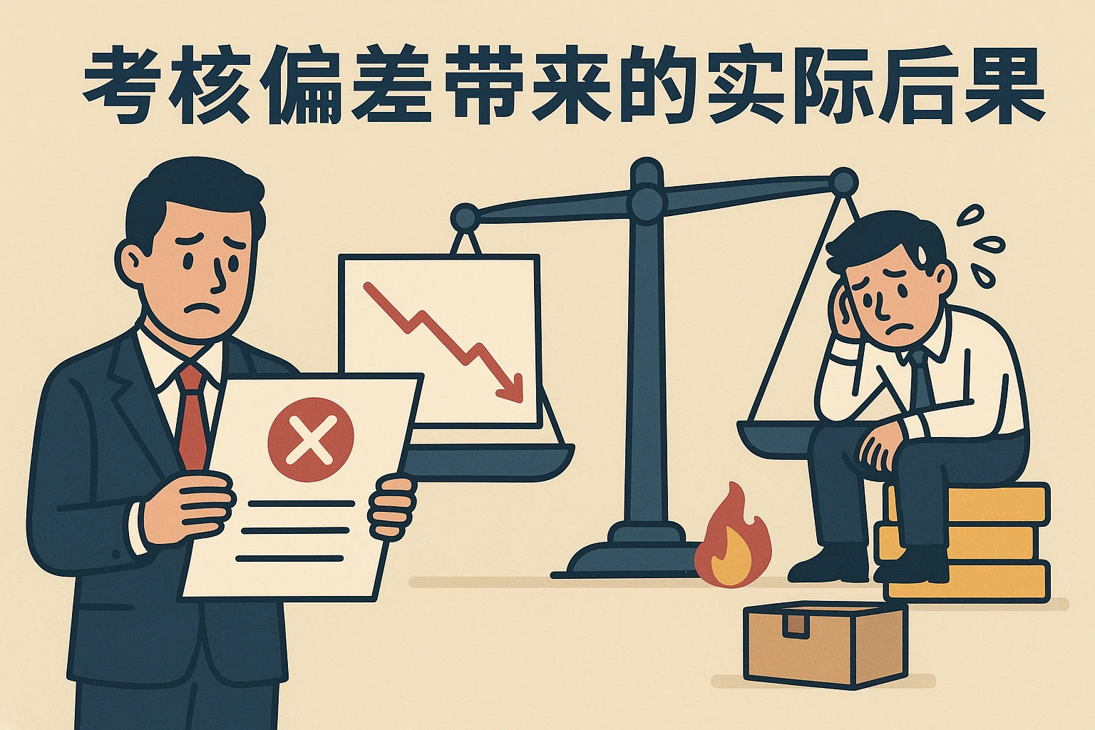 考核偏差带来的实际后果