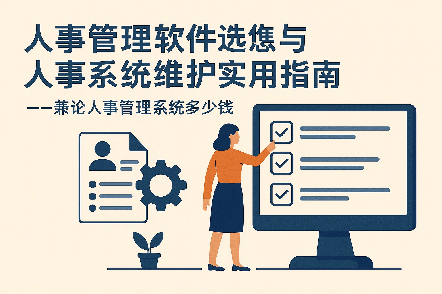 人事管理软件选择与人事系统维护实用指南——兼论人事管理系统多少钱