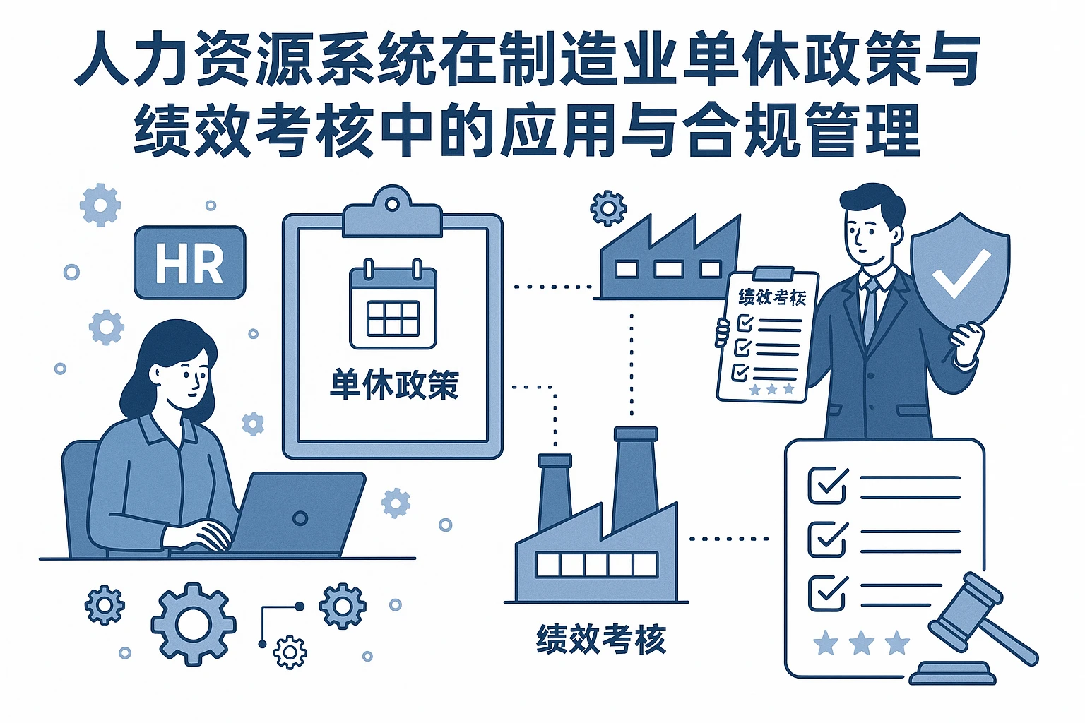 人力资源系统在制造业单休政策与绩效考核中的应用与合规管理