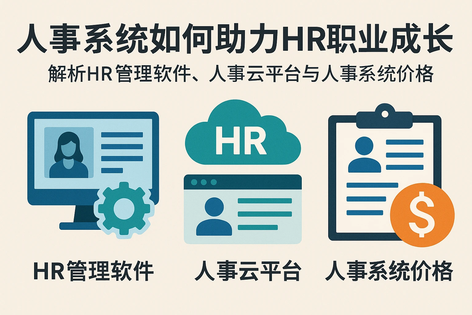 人事系统如何助力HR职业成长：解析HR管理软件、人事云平台与人事系统价格