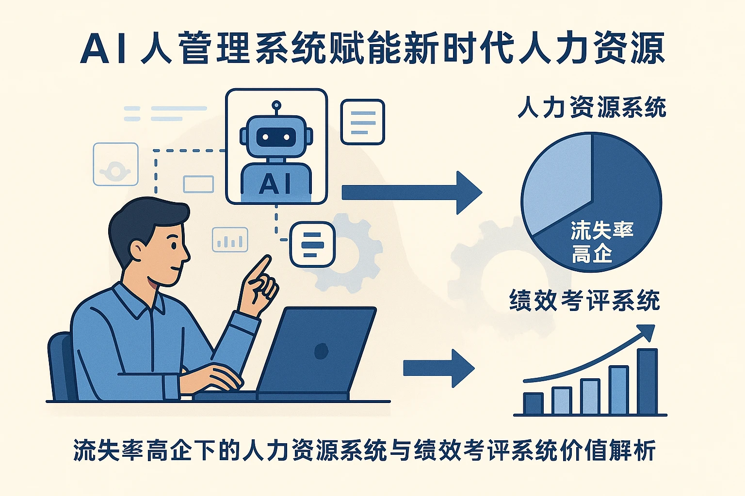 AI人事管理系统赋能新时代人力资源：流失率高企下的人力资源系统与绩效考评系统价值解析