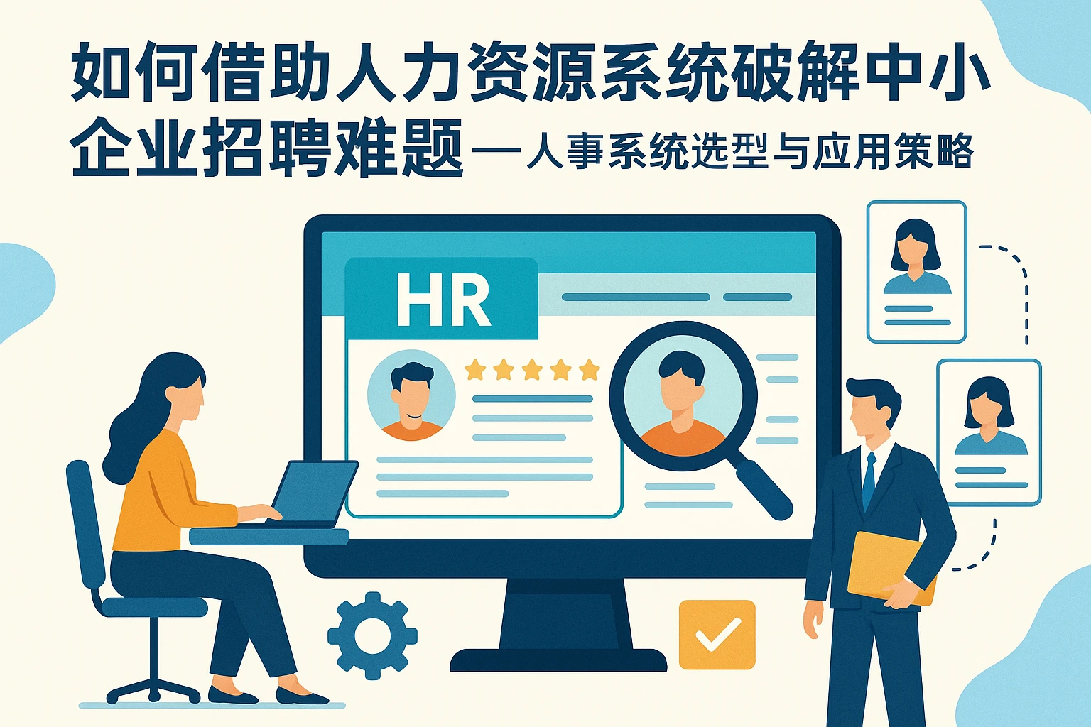 如何借助人力资源系统破解中小企业招聘难题——人事系统选型与应用策略