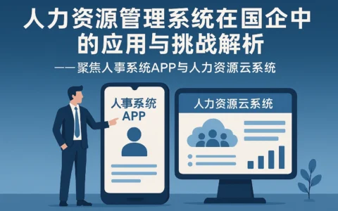 人力资源管理系统在国企中的应用与挑战解析——聚焦人事系统APP与人力资源云系统