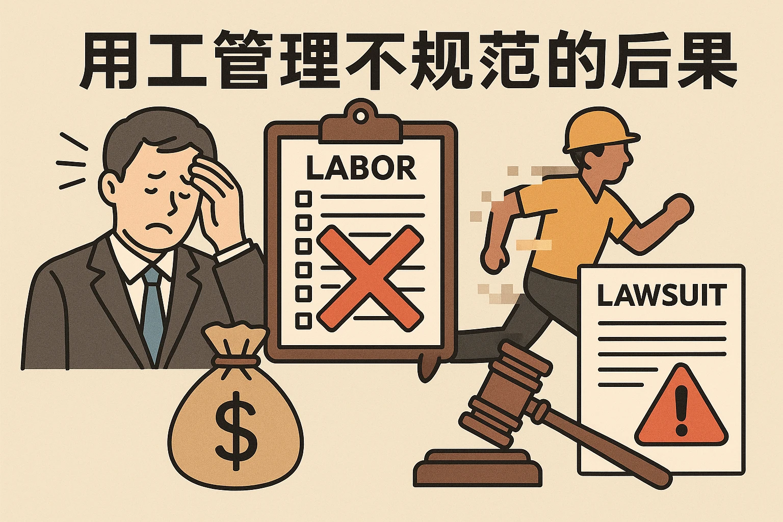 用工管理不规范的后果