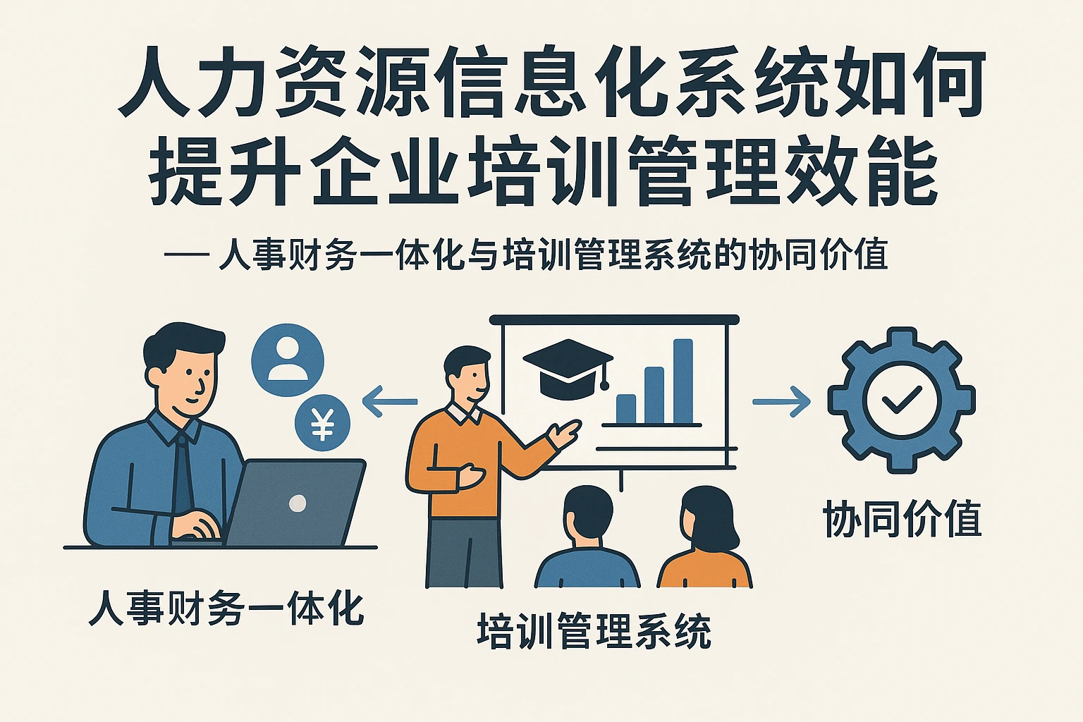 人力资源信息化系统如何提升企业培训管理效能——人事财务一体化与培训管理系统的协同价值