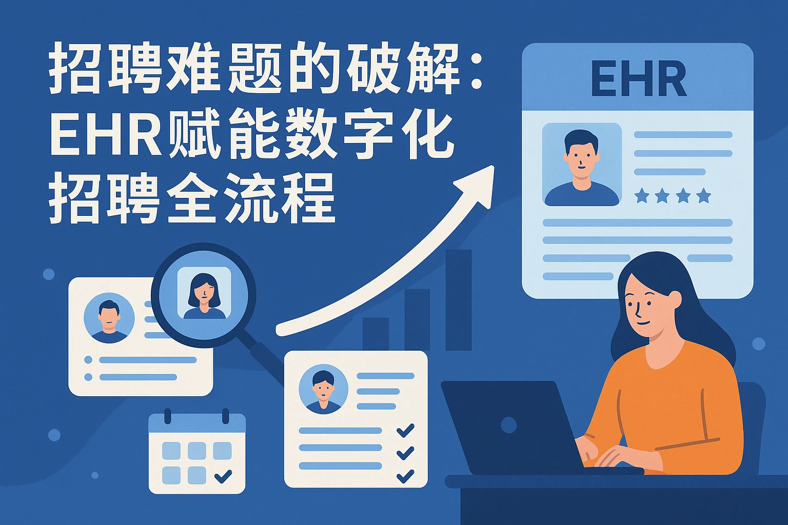 招聘难题的破解：EHR赋能数字化招聘全流程