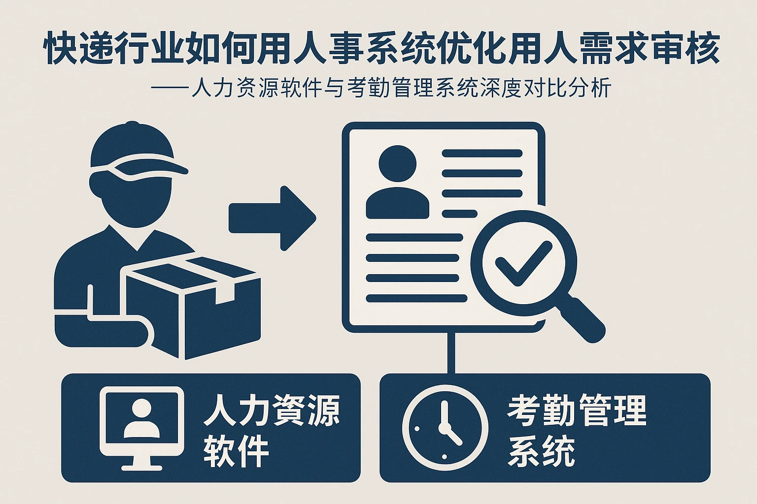 快递行业如何用人事系统优化用人需求审核——人力资源软件与考勤管理系统深度对比分析