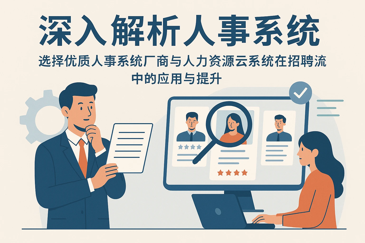 深入解析人事系统：选择优质人事系统厂商与人力资源云系统在招聘流程中的应用与提升
