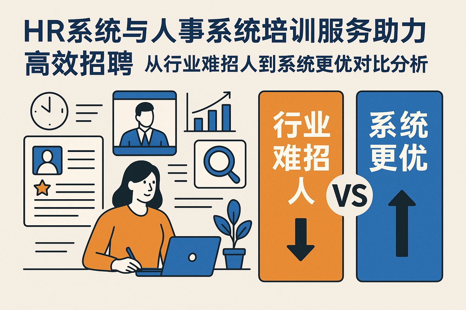 HR系统与人事系统培训服务助力高效招聘——从行业难招人到系统更优对比分析