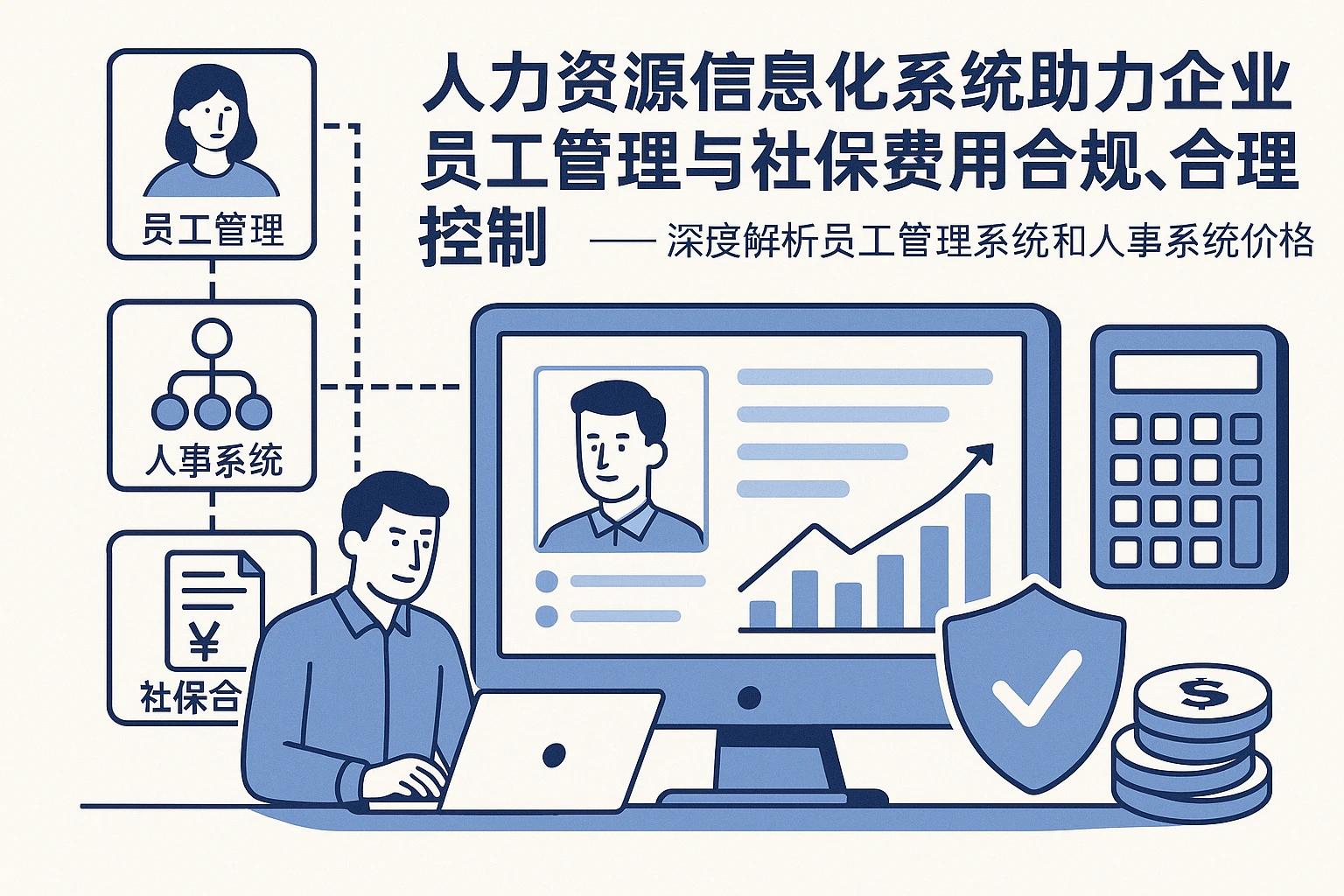 人力资源信息化系统助力企业员工管理与社保费用合规、合理控制 —— 深度解析员工管理系统和人事系统价格